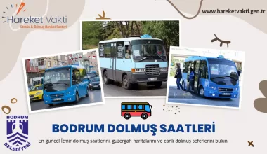 Bodrum Dolmuş Saatleri